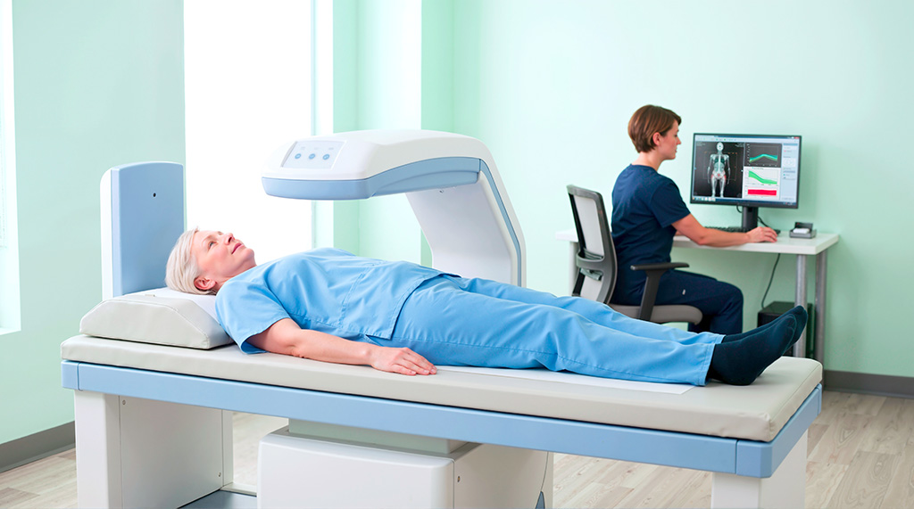 DEXA bone densitometry scanner at Shire Medical Imaging, Miranda